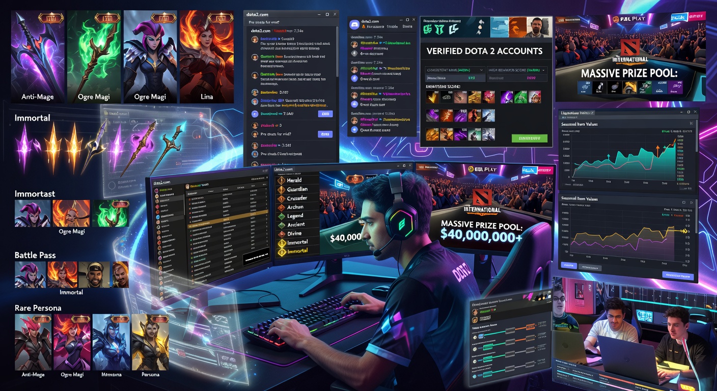 Najbolji načini za unapređenje Dota 2 naloga: od kupovine do učestvovanja u turnirima