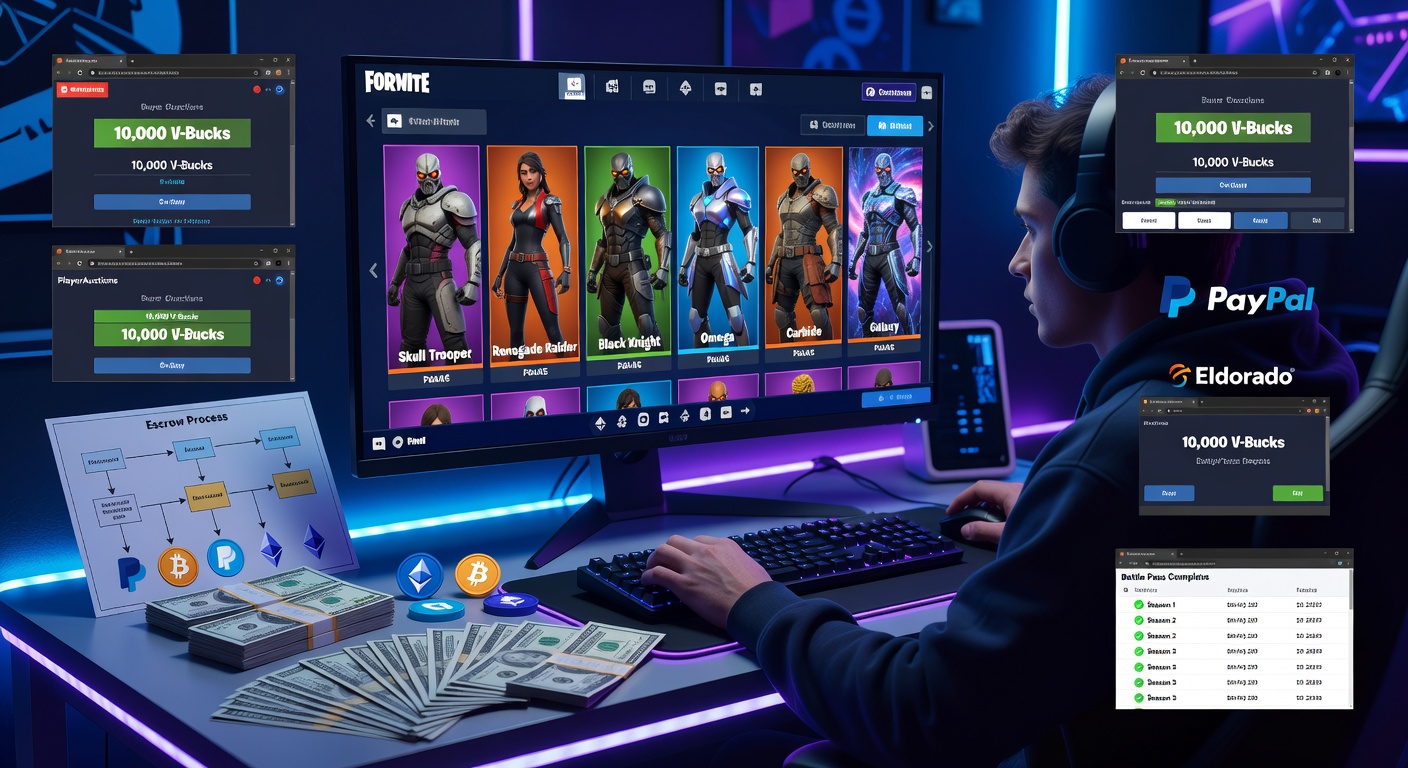 Kako efikasno kupiti i prodati Fortnite nalog: saveti, cene i najbolji skinovi